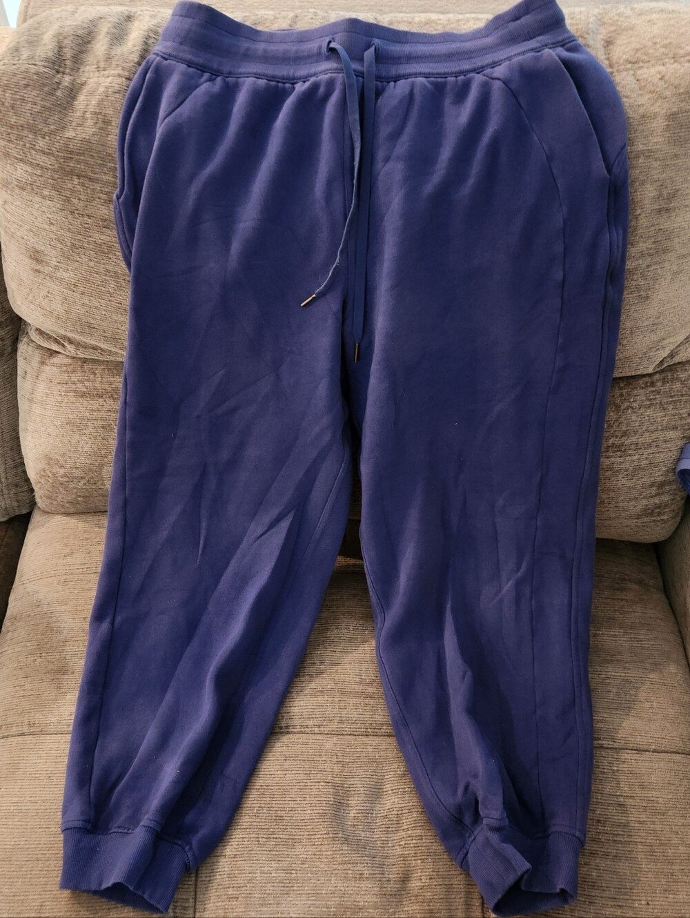 lululemon athletica  Blue Scuba Jogger Sweatpants